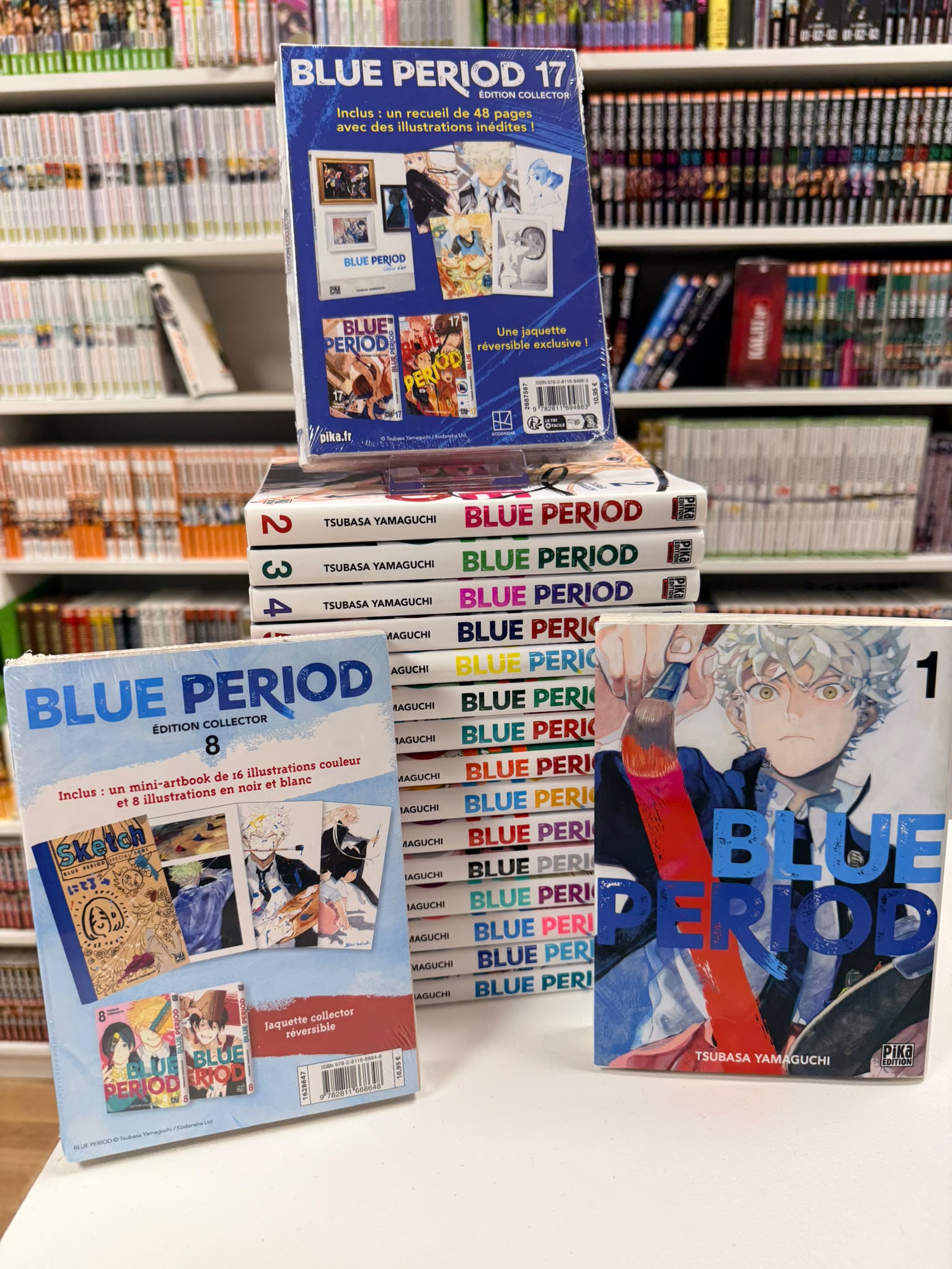 Blue Period Intégrale (dont 8 et 17 collector sous blister)&nbsp;&nbsp;
